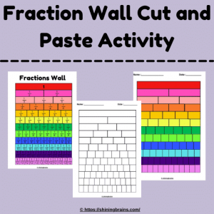 Interactive fraction wall activity